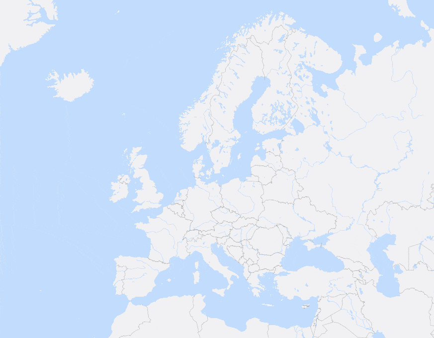 Maptoolkit Map Styles A gif showing the different default map styles that Maptoolkit offers